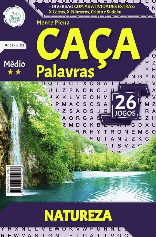 Caça-Palavras Ed.03 Mente Plena Natureza