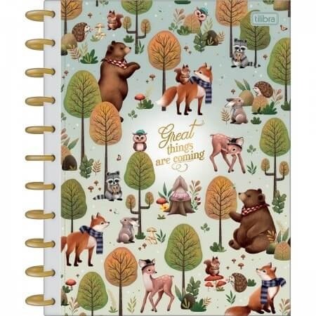 Caderno Universitário Tilidisco 10 Matérias Loveland 160 Folhas