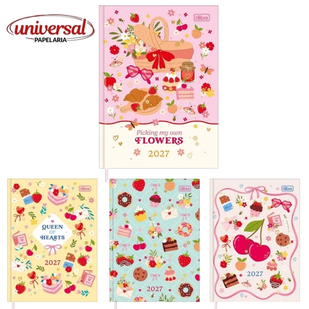 Agenda Costurada Charme 2027 M4 Tilibra 1 UN