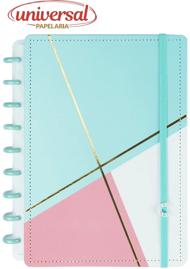 Planner Médio Ci Acqua Glam CIMD3121 CADERNO INTELIGENTE