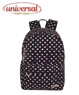 Mochila Love Black Heart  1UN