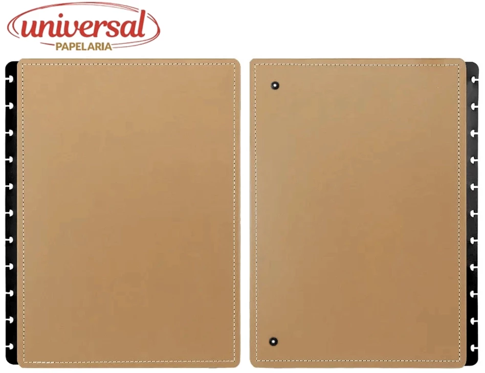 Capa e Contracapa de Caderno inteligente Caramel Grande
