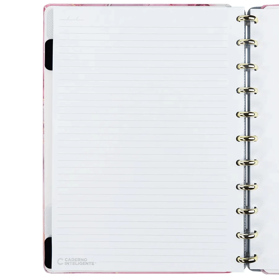 Caderno Inteligente Mármore Agatha Grande