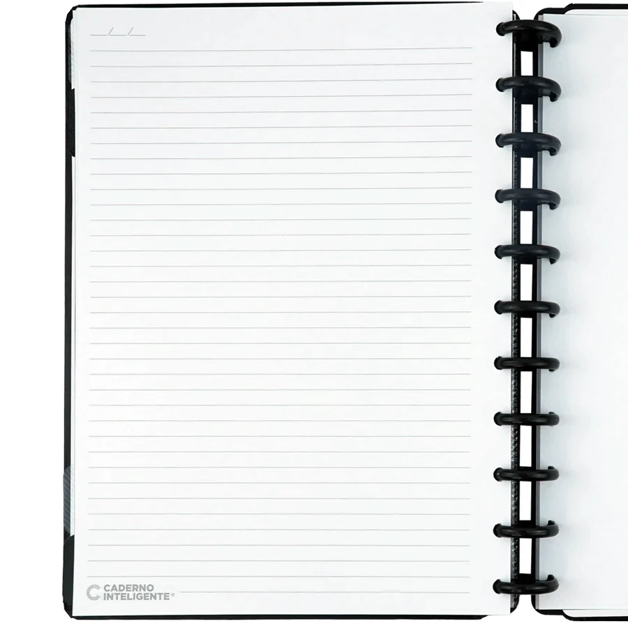 Caderno Inteligente Grande + Black 140 Folhas