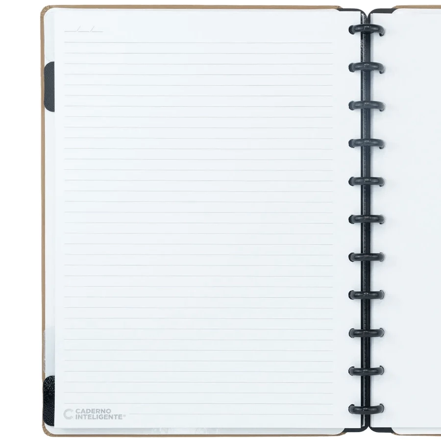 Caderno Inteligente Grande 80 Folhas Caramel 1 UN