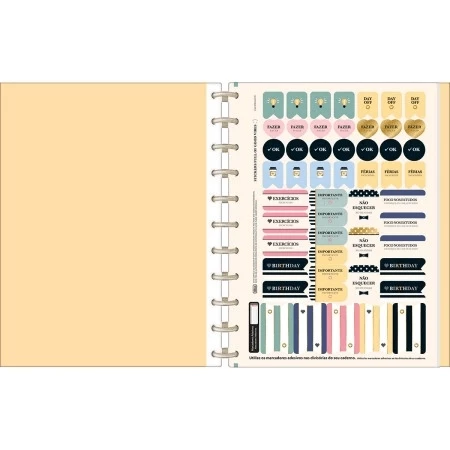 Caderno Inteligente Tilidisco Colegial West Village 80 Folhas Tilibra 1 UN