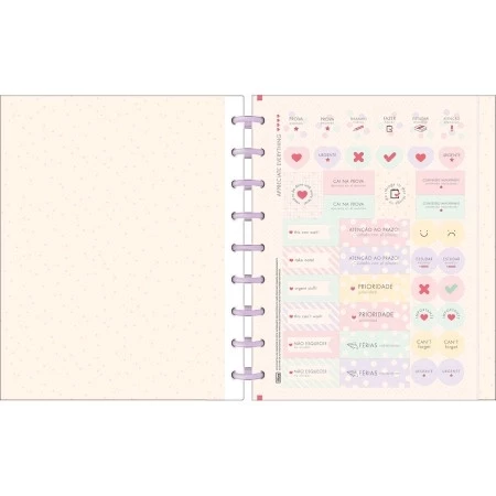 Caderno Inteligente Tilidisco Colegial Soho 10 Matérias 160 Folhas Tilibra 1 UN