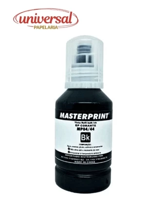 Refil de Tinta Masterprint Compatível Epson 504/544 127ml Preto