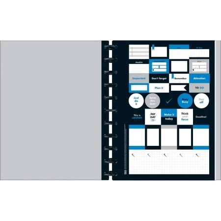 Caderno Inteligente Tilidisco Universitário 10 Matérias Académie 160 Fls Tilibra 1 UN