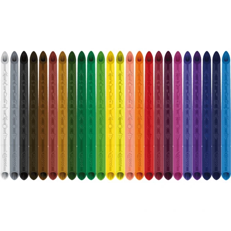 Lápis De Cor Color Peps 24 Cores Infinity Maped