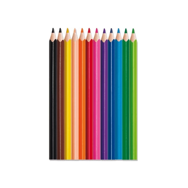Lápis De Cor Color Peps Jumbo Caixa C/ 12 Cores - Maped