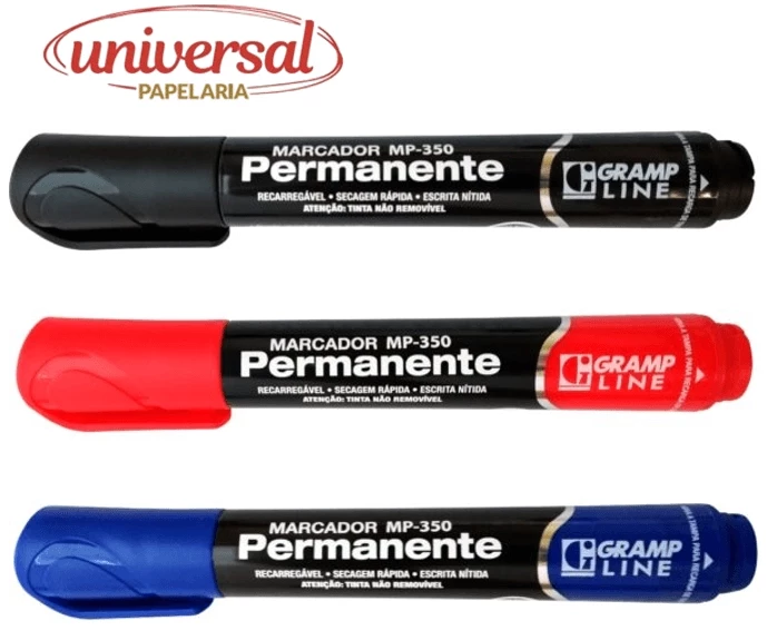 Marcador Permanente MP-350 Gramp Line