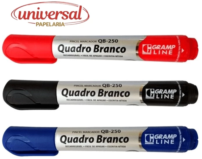 Pincel de Quadro Branco QB-250 Gramp Line