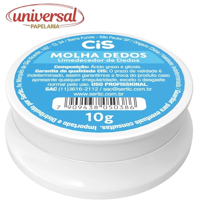 Umedecedor de Dedo Cis 12g