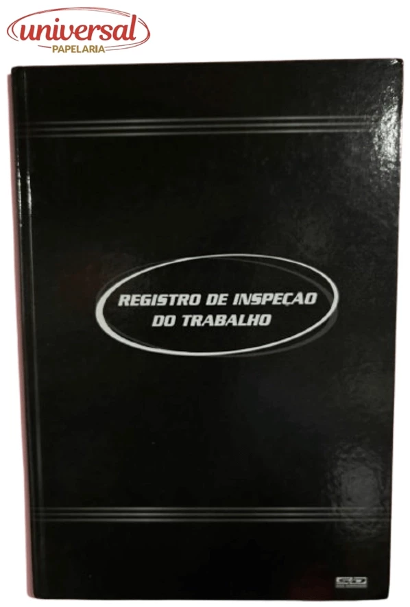 Livro Registro de  Inspeção do Trabalho 50 Folhas São Domingos