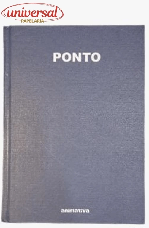 Livro Ponto 1/4 Pequeno 160 Folhas Sao Domingos 1 UN