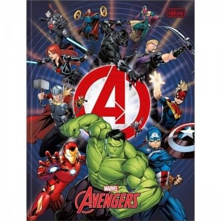 Caderno Brochurão Avengers 80 fls