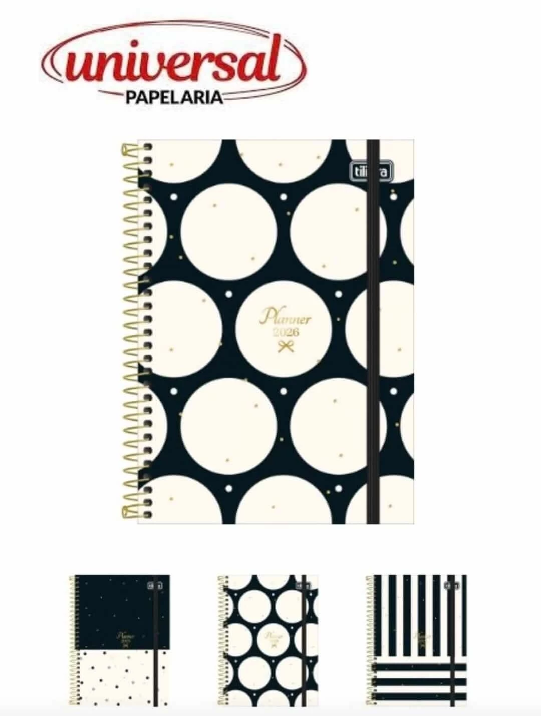 Planner Espiral West Village 2026 Tilibra 1 UN