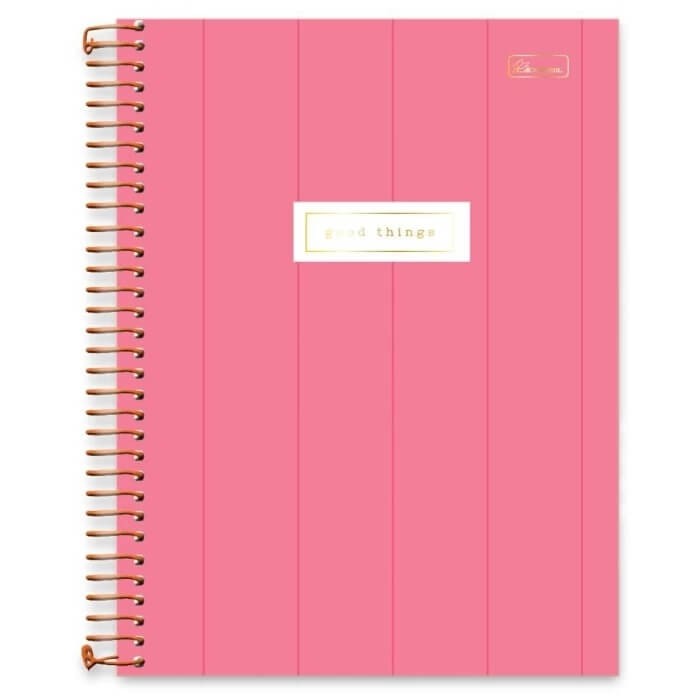 Caderneta Espiral 1/8 Capa Dura Good Things 1 UN
