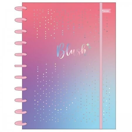 Caderno Discbook Blush Foroni 80 fls