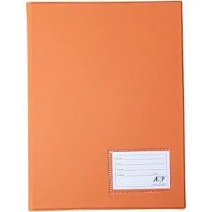 Pasta Catálogo Ofício Laranja 20 Envelopes ACP 1 UN