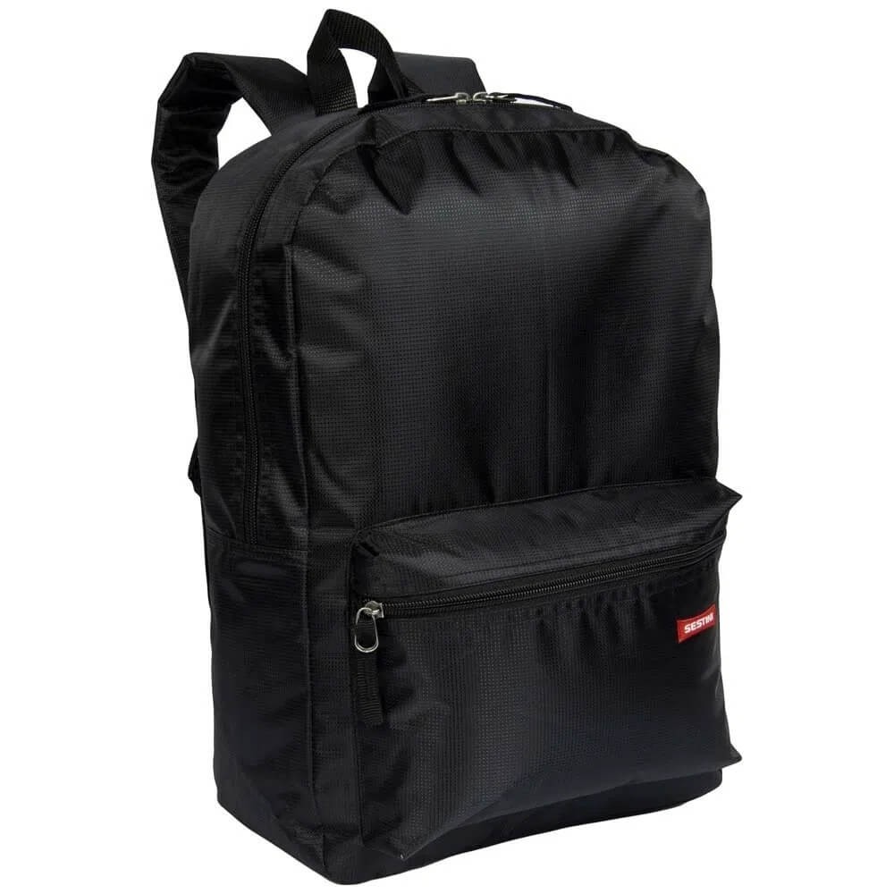 Mochila Escolar Preta Sestini 075593-01