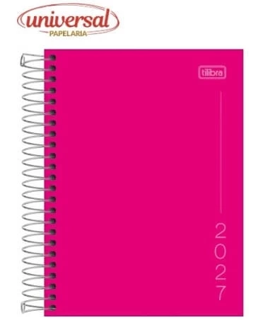 Agenda Espiral Pepper Rosa 2027