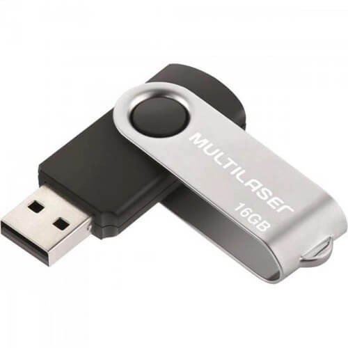 Pen Drive Multilaser Twist 16GB 1 UN