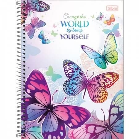 Caderno Universitário 1 Matéria 80 fls Daisy Tilibra