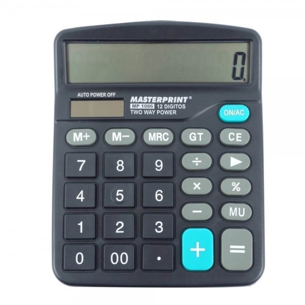 Calculadora de Mesa 12 Digitos MP1086 Masterprint