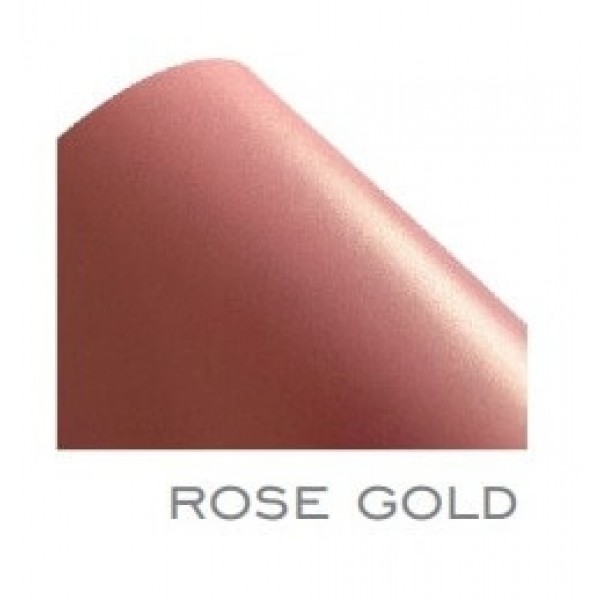 Papel Perolado A4 180g Colorido na Massa Metallik Rose Gold 1 Folha