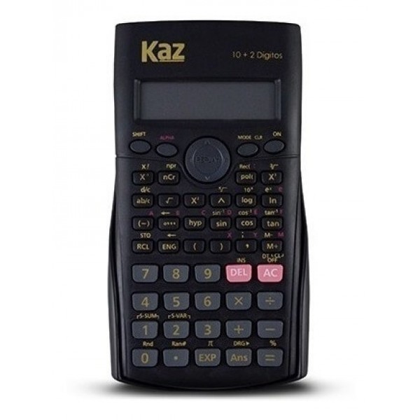 Calculadora Cientifica Kaz 10+2 Digitos