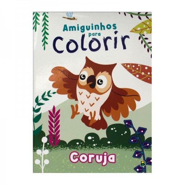 Amiguinhos Para Colorir: Coruja