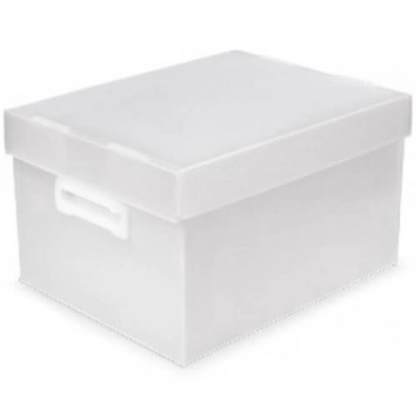 Caixa Organizadora Grande Cristal Plus Best Box Polibras 1 UN