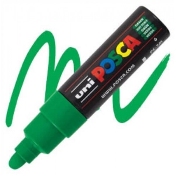 Caneta Posca PC-7M Verde1 UN