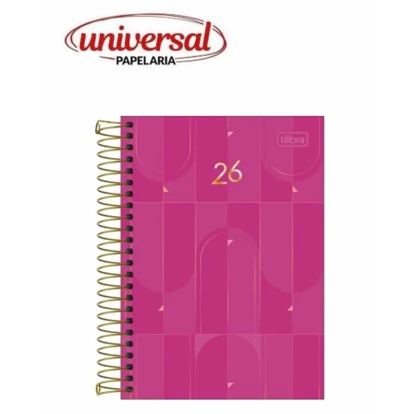Agenda Executiva Espiral Diaria  Spot Feminina 2026 1 UN