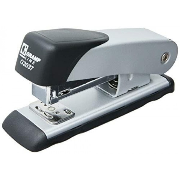 Grampeador Metal G-2037 Prata Medio 26/6 20fls 1 UN