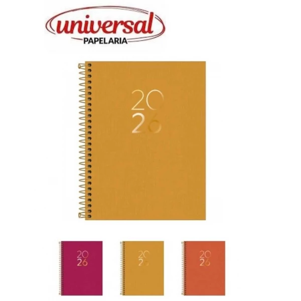 Agenda Executiva Espiralada Lume Tilibra 1 UN
