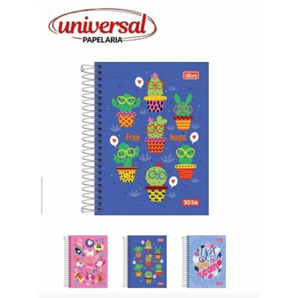 Agenda Espiral Diária D+ Fem 2026 1 UN
