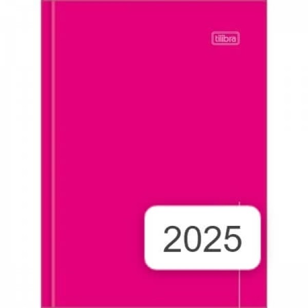 Agenda Costurada Pepper Rosa 2025
