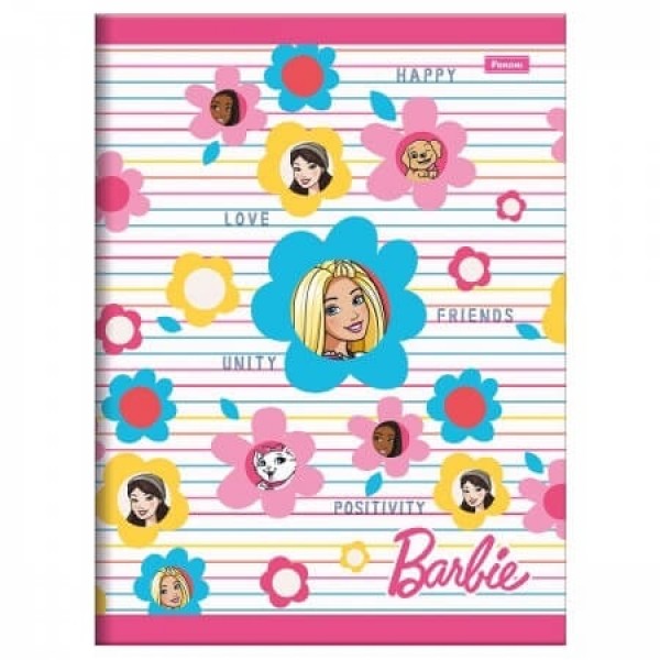 Caderno Brochurão Barbie 80 fls