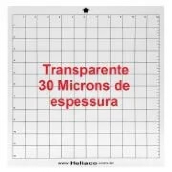 Base de corte Helíaco para Silhouette Cameo - 30x30 COM Cola- 30 Microns de espessura
