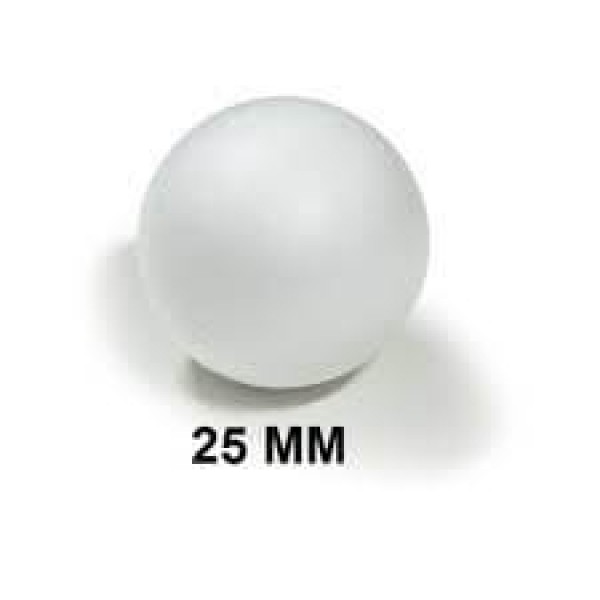 Bola de Isopor 25mm - Unidade
