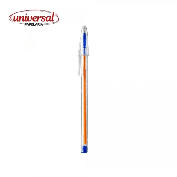 Caneta Bic Cristal Ponta Fina-Azul