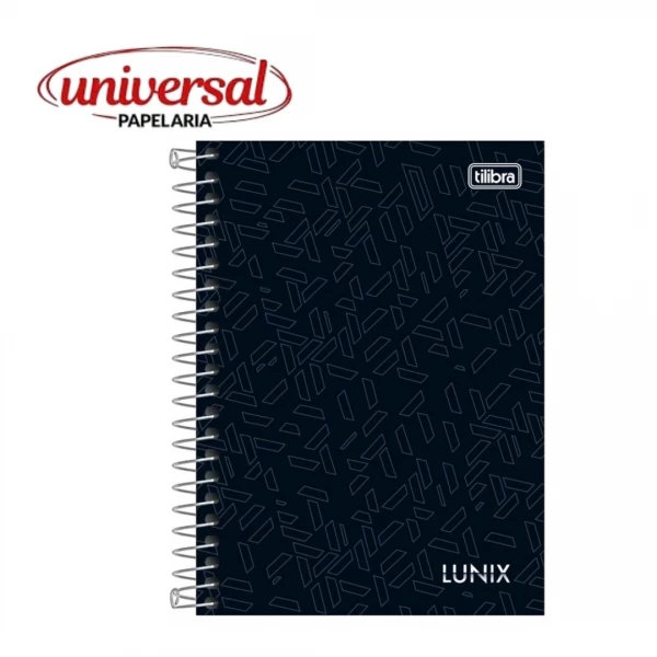 Caderneta Espiral 1/8 Capa Dura Lunix 1 UN