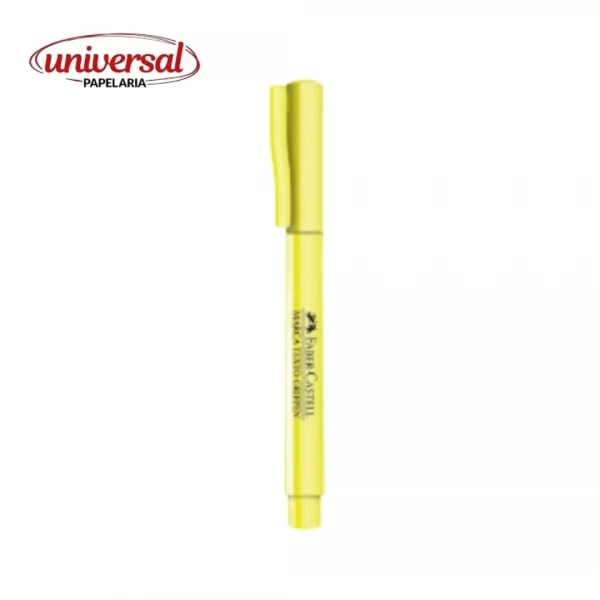 Marca Texto Faber Castell -Amarelo