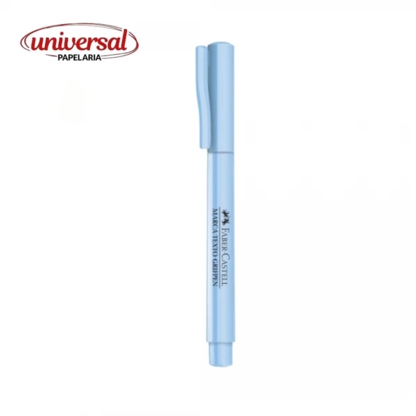 Marca Texto Grifpen Pastel - Faber Castell-Azul pastel