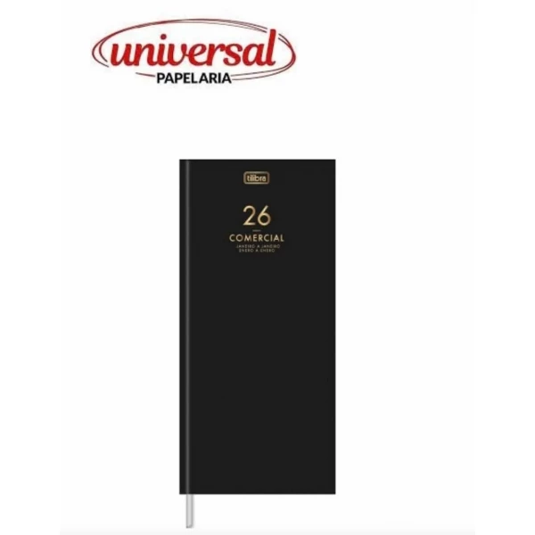 Agenda Comercial M8 Costurada 2026