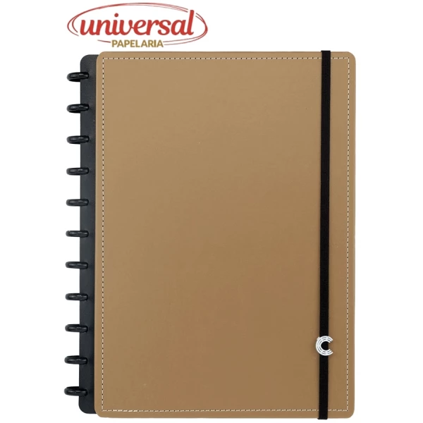 Caderno Inteligente Grande 80 Folhas Caramel 1 UN