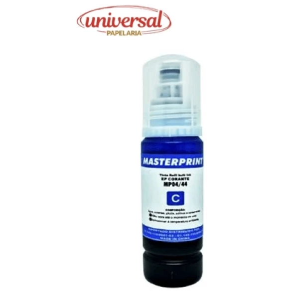 Refil de Tinta Masterprint Compatível Epson 504/544 70ml Azul